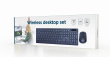 Gembird KBS-WCH-03 keyboard Mouse included Universal RF Wireless + USB QWERTY English Black
