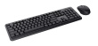 Trust TKM-350 keyboard Mouse included Universal RF Wireless Black