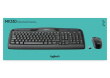 Logitech Mouse and keyboard set 920-003989 / MK330 Black