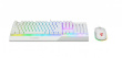 MSI VIGOR GK30 COMBO WHITE MEMchanical Gaming Keyboard + Gaming Mouse Bundle 'UK Layout, 6-Zone RGB Lighting Keyboard, Dual-Zone RGB Lighting Mouse, 5000 DPI Optical Sensor, Center'