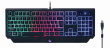 Gembird GGS-UMGL4-01 keyboard Mouse included USB QWERTY US English Black