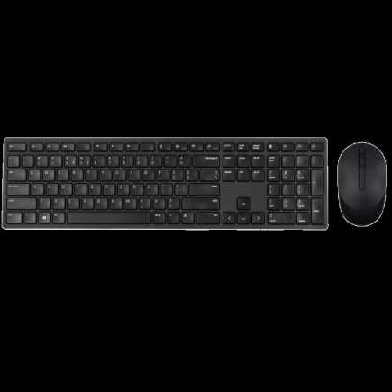DELL KM5221W keyboard RF Wireless QWERTY US International Black