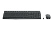 Logitech MK235 keyboard Mouse included USB QWERTY US International Grey