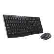 Logitech MK270 | Keyboard and Mouse Set | Wireless | US | Черный