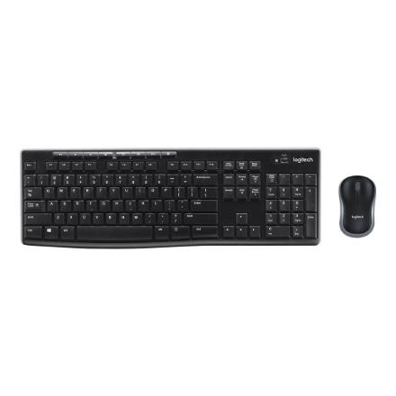 Logitech MK270 | Keyboard and Mouse Set | Wireless | US | Черный
