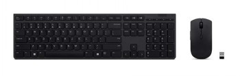 LENOVO PROFESSIONAL WIRELESS RECHARGEABLE COMBO KEYBOARD AND MOUSE-US EURO