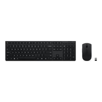 Lenovo Professional Wireless Rechargeable Combo Keyboard and Mouse | Keyboard and Mouse Set | Wireless | Mouse included | Nordic | Must
