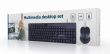 Gembird KBS-UM-04 keyboard Mouse included Universal USB QWERTY US English Must