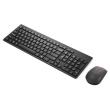 Lenovo Essential | Keyboard and Mouse Combo | Wireless | Russian/Cyrillic | Черный | 2.4 GHz