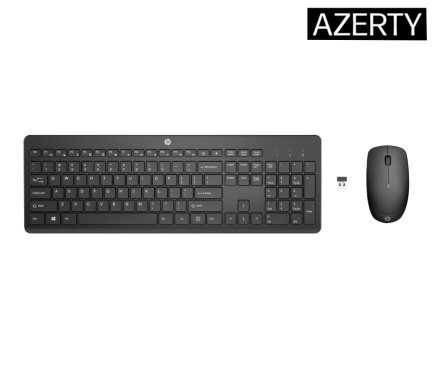 HP 230 Wireless Mouse Keyboard Combo - Must - US ENG