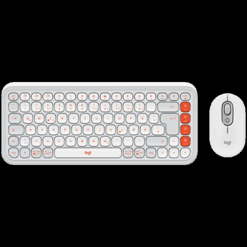 LOGITECH POP ICON COMBO - OFF White - US INT'L - BT  - INTNL-973