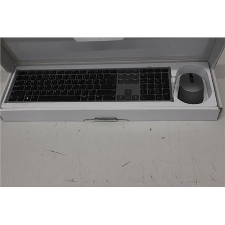 Taastatud.  | Dell | Premier Multi-Device Keyboard and Mouse | KM7321W | Keyboard and Mouse Set | Wireless | Batteries included | US | REFURBISHED | Titan grey | Wireless connection