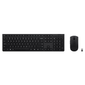 Lenovo 4X31R64316 keyboard Mouse included Office RF Wireless + Bluetooth QWERTY US English Grey