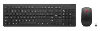 Lenovo Essential Wireless Combo Gen 2 - Keyboard and mouse set - wireless - 2.4 GHz - QWERTY - Estonian - black