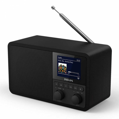 Philips TAPR802, Spotify connect, Bluetooth, FM, DAB+, must - Internetiraadio / TAPR802/12