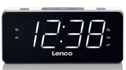 Kellraadio Lenco CR18, valge