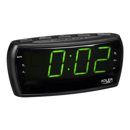 Adler | Alarmclock Radio | AD 1121 | Alarm function | Black