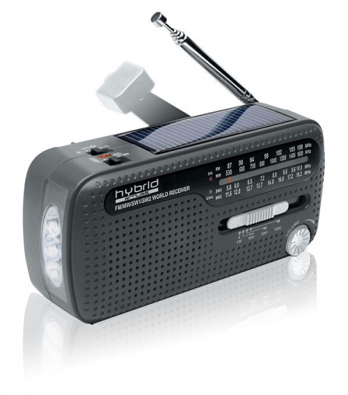 Muse MH-07DS-HYBRID radio Portable Analog Black