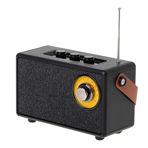 Speaker with radio | CR 1902 B | 5 W | Bluetooth | Black | Wireless connection