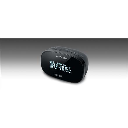 Muse | DAB+/FM Dual Alarm Clock Radio | M-150 CDB | Alarm function | AUX in | Black