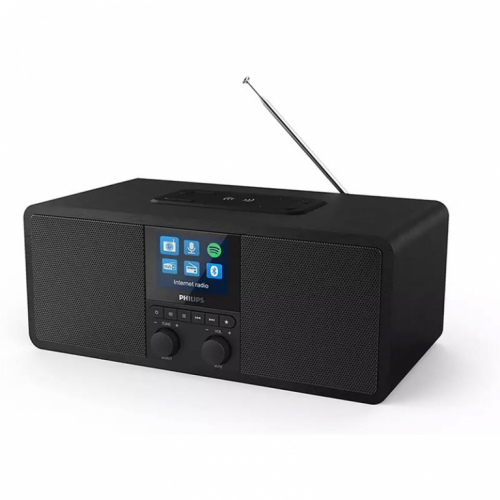 Philips TAR8805, FM, DAB+, Spotify connect, Bluetooth, juhtmevaba laadimine, must - Internetiraadio / TAR8805/10