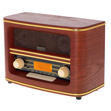 Adler | Retro Radio | AD 1187 | Alarm function | AUX in | Wooden