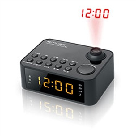 Muse | M-178P | Black | Clock radio