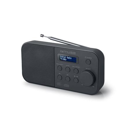 Muse | Alarm function | M-109DB | Portable radio | Black