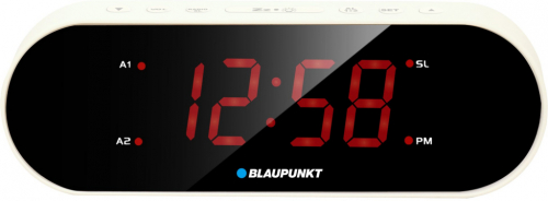 Blaupunkt CR6WH alarm clock Digital alarm clock Black, White