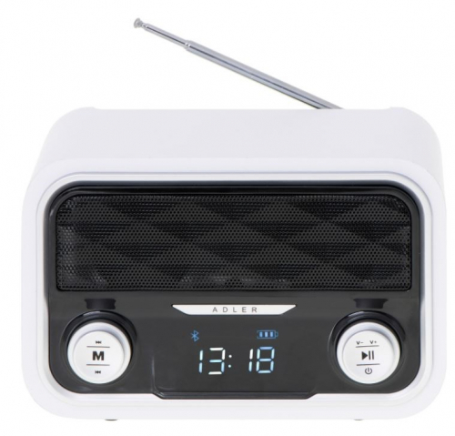 Adler AD 1185 radio Portable White