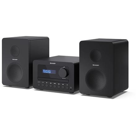 Sharp XL-B520D(BK) Tokyo Hi-Fi Micro System 2.0, FM/DAB/DAB+/USB, CD, Bluetooth 5.0, Aux-in, Black | Sharp | Tokyo Hi-Fi Micro System 2.0 | XL-B520D(BK) | Black | USB port | AUX in | Bluetooth | CD player | FM radio