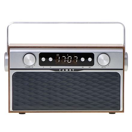 Camry | Bluetooth Radio | CR 1183 | 16 W | AUX in | Wooden