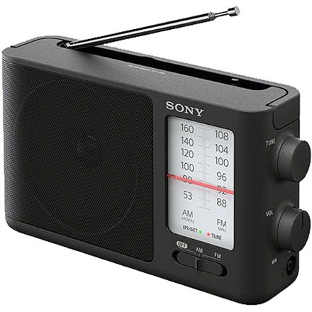 Sony | Analog Radio | ICF-506 | 5 W | Black