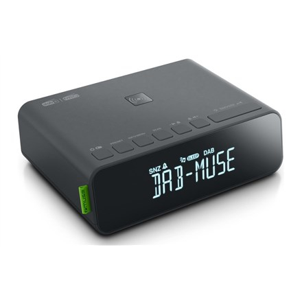 Muse | DAB+/FM RDS Radio | M-175 DBI | Alarm function | AUX in | Black