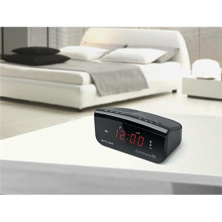 Muse | Clock radio PLL | M-12CR | Alarm function | Black