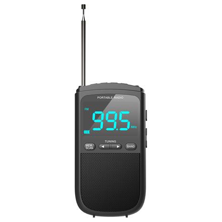 Camry | Portable mini radio | CR 1905 | Alarm function | Black 458845