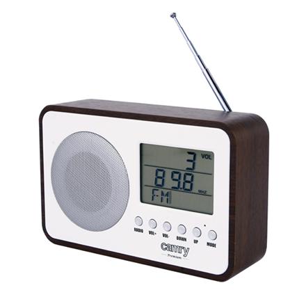 Camry | Digital Radio | CR 1153 | 5 W | White/woden