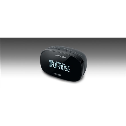 Muse | M-150 CDB | Alarm function | AUX in | Black | DAB+/FM Dual Alarm Clock Radio