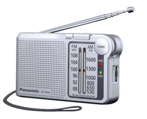 Panasonic RF-P150DEG Portable Analog Silver