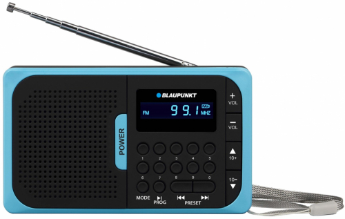 Blaupunkt PR5BL radio Analog Black,Blue