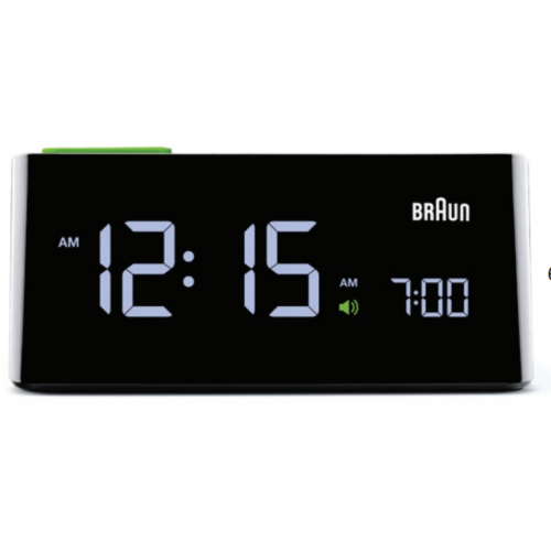 Braun BNC 016 BKEU LED Wecker schwarz
