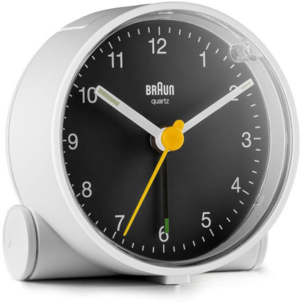 Braun BC 01 WB Quarzwecker wei