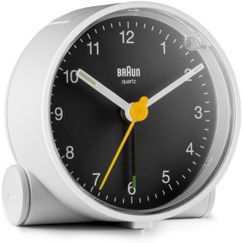 Braun BC 01 WB Quarzwecker wei