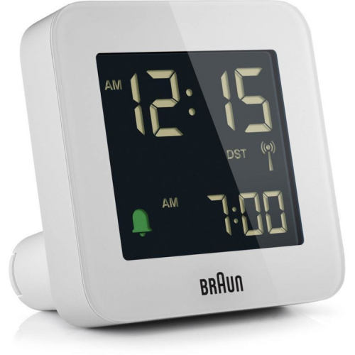 Braun BC 09 W-DCF Funkwecker Multiband wei