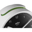 Braun BC 12 WB Quarzwecker wei