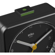 Braun BC 03 B Quarzwecker analog schwarz