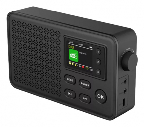 Denver DAB-57 radio Portable Black