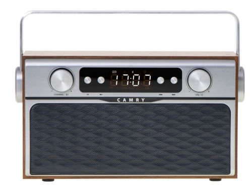 Camry Premium Radio CR 1183 Portable Digital Aluminium, Black, Wood
