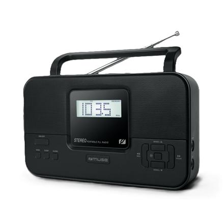 Muse Stereo Portable Radio | M-087 MB PLL | AUX in | FM radio | Headphone out 441394