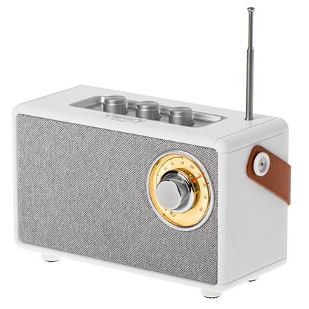 Camry Speaker with radio | CR 1902 W | 5 W | Bluetooth | White | Wireless connection 438558